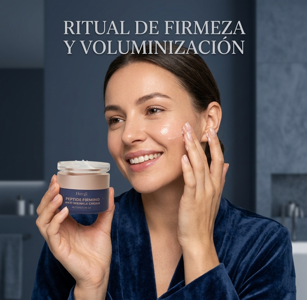 Hoygi Crema Reafirmante Antiarrugas con Péptidos – 50g